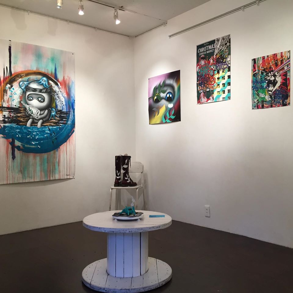 MUTE exhibition, Exhibition at Design Fiesta Gallery. Tokyo